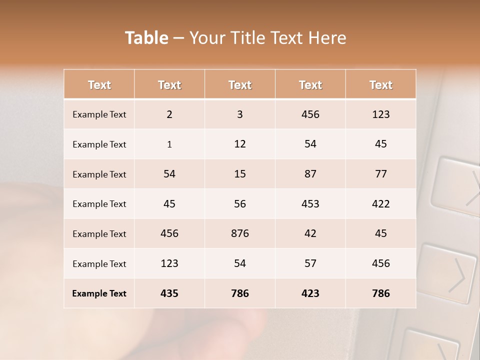 People Industry Service PowerPoint Template