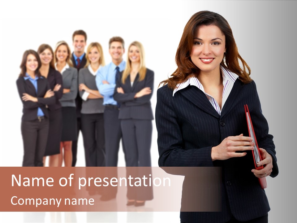 Business Background Success PowerPoint Template
