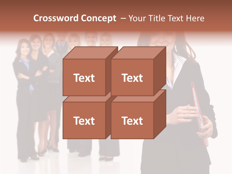 Business Background Success PowerPoint Template