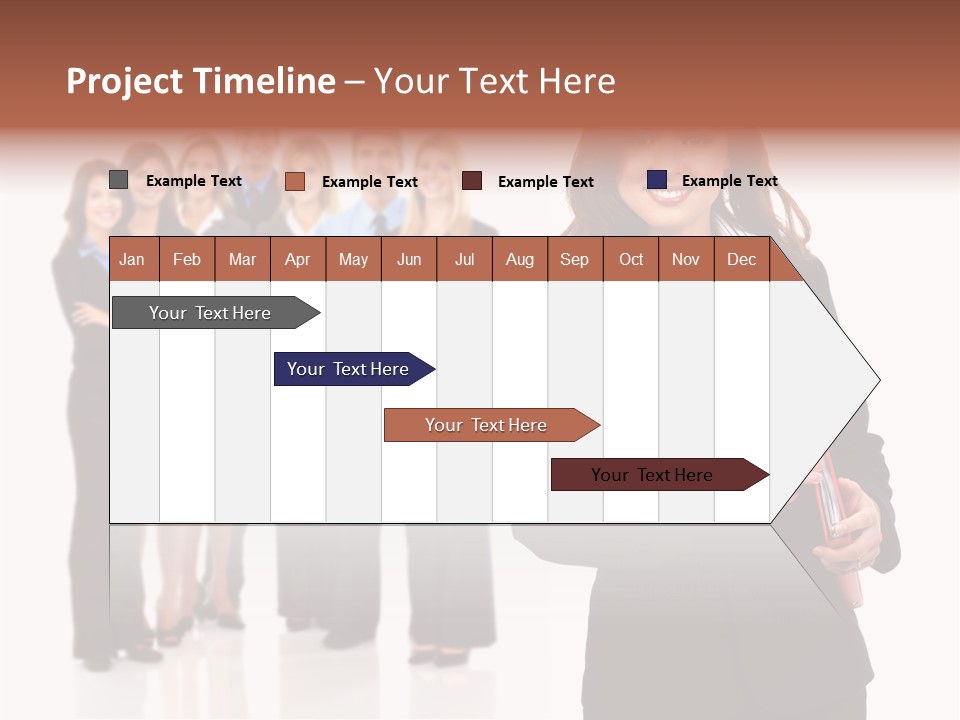 Business Background Success PowerPoint Template