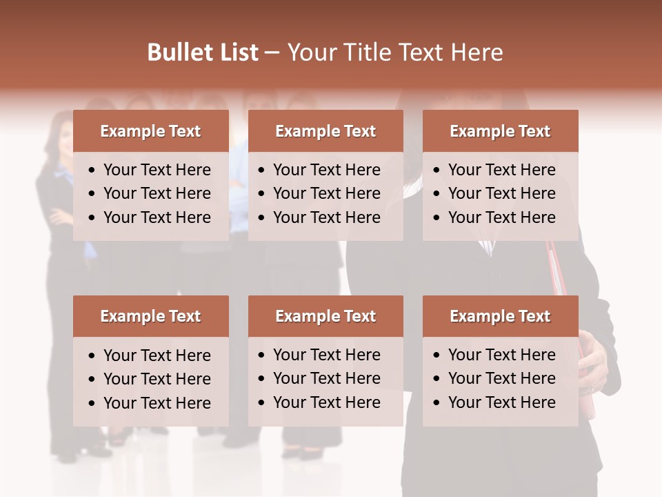 Business Background Success PowerPoint Template