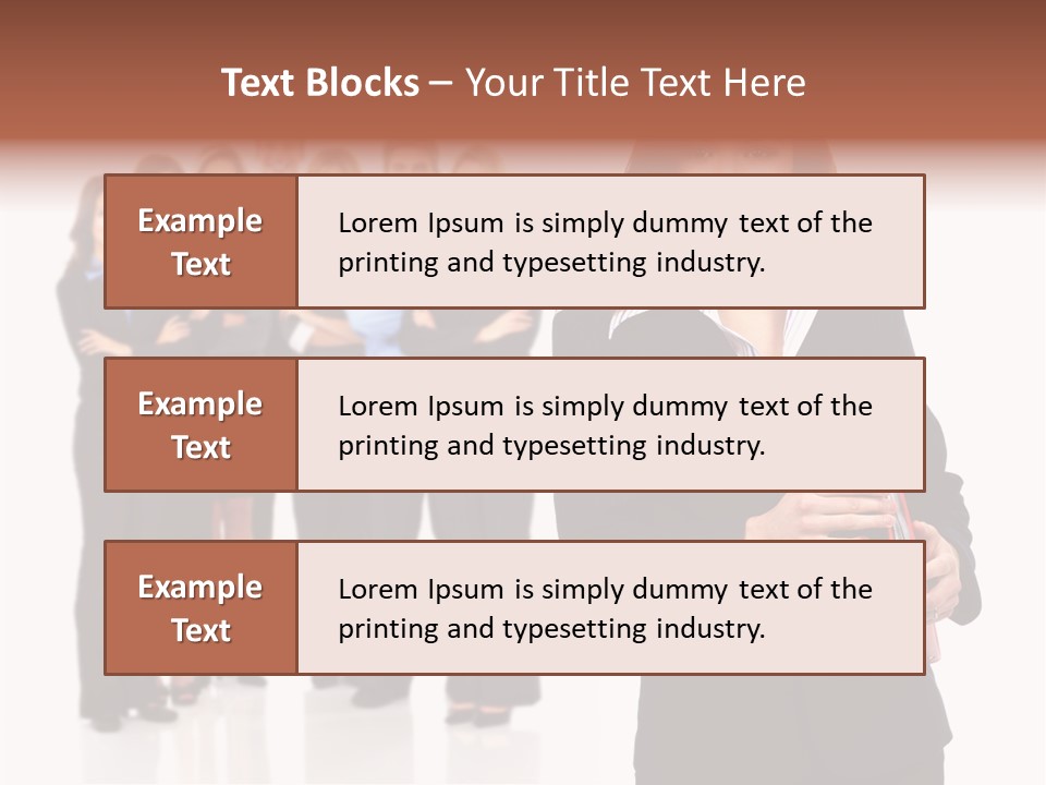 Business Background Success PowerPoint Template