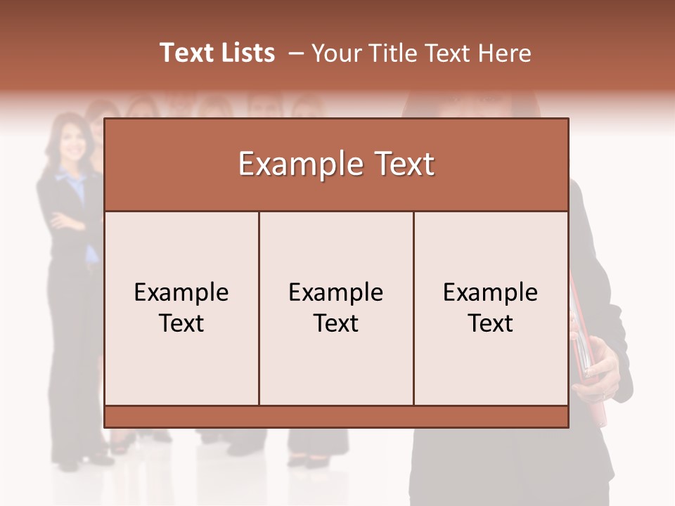 Business Background Success PowerPoint Template