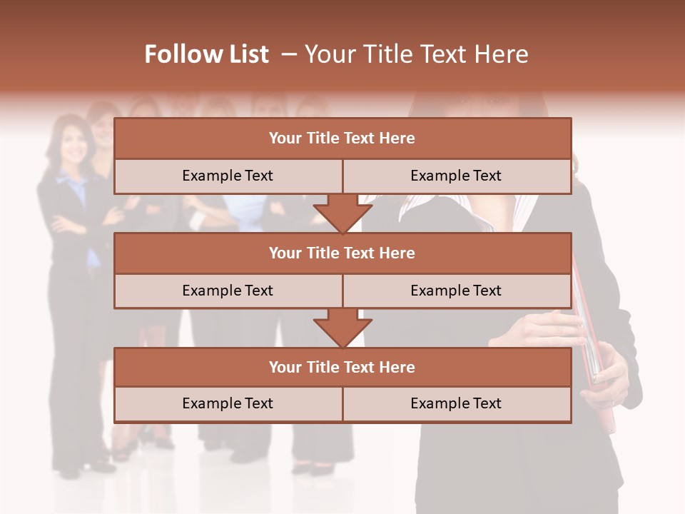 Business Background Success PowerPoint Template
