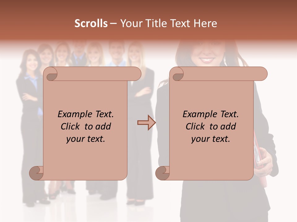 Business Background Success PowerPoint Template