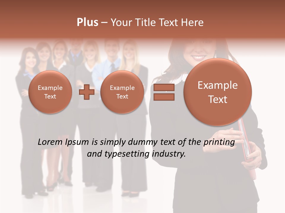 Business Background Success PowerPoint Template
