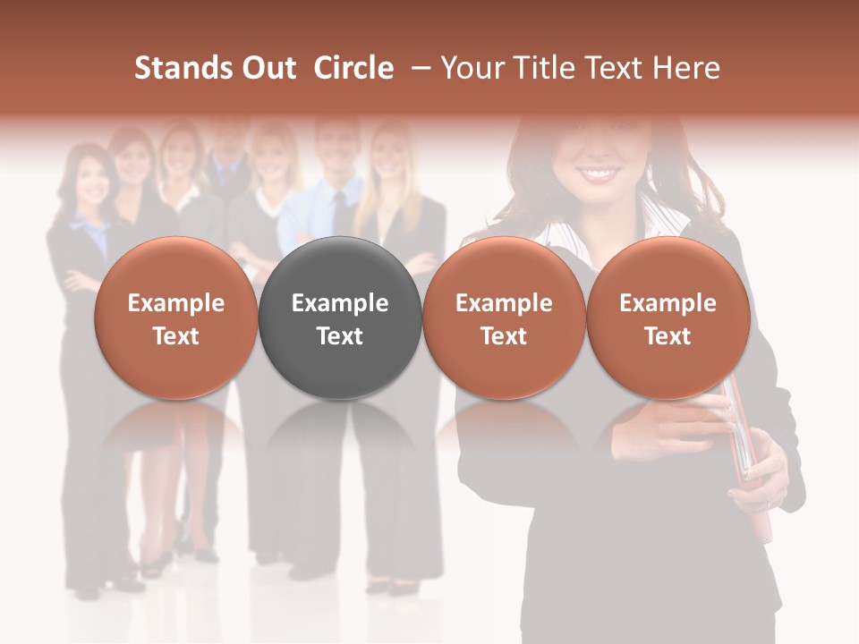 Business Background Success PowerPoint Template