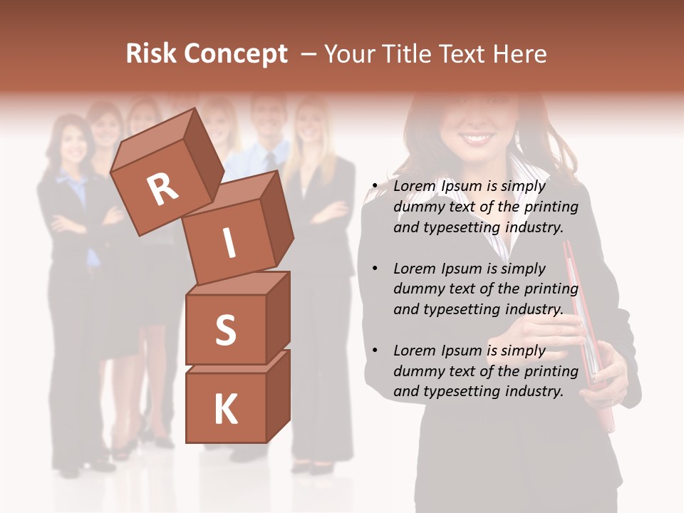 Business Background Success PowerPoint Template