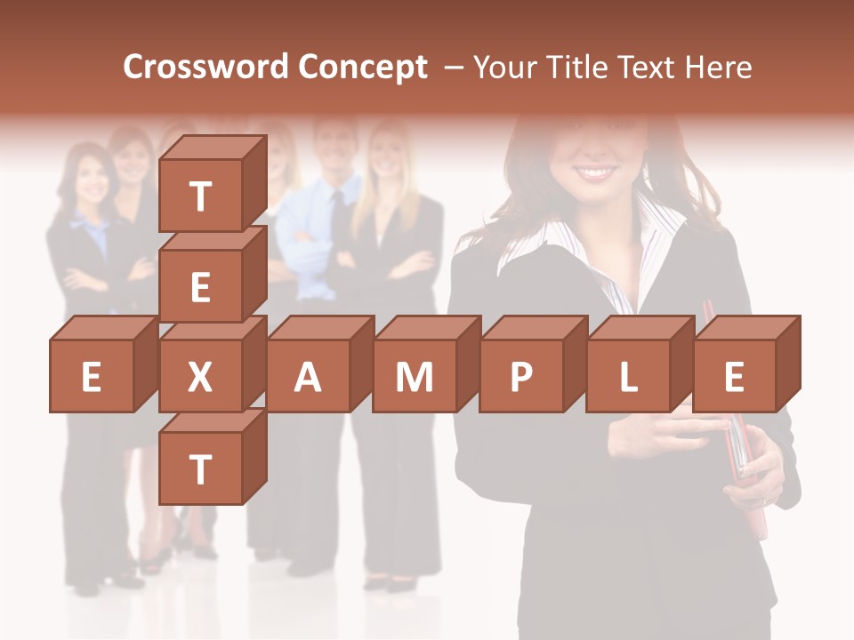 Business Background Success PowerPoint Template