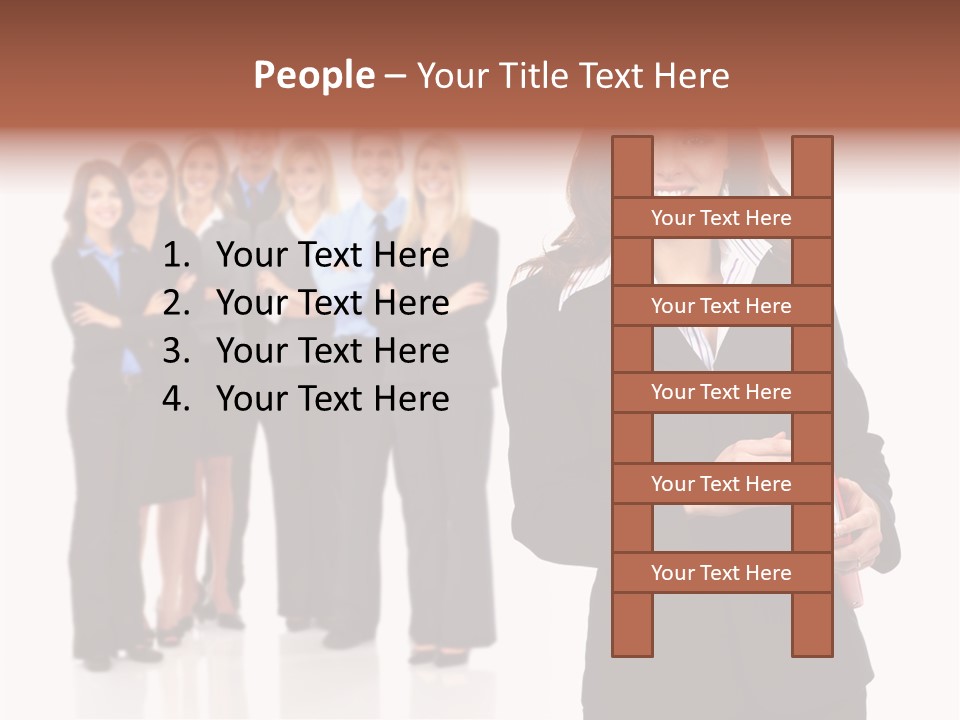 Business Background Success PowerPoint Template