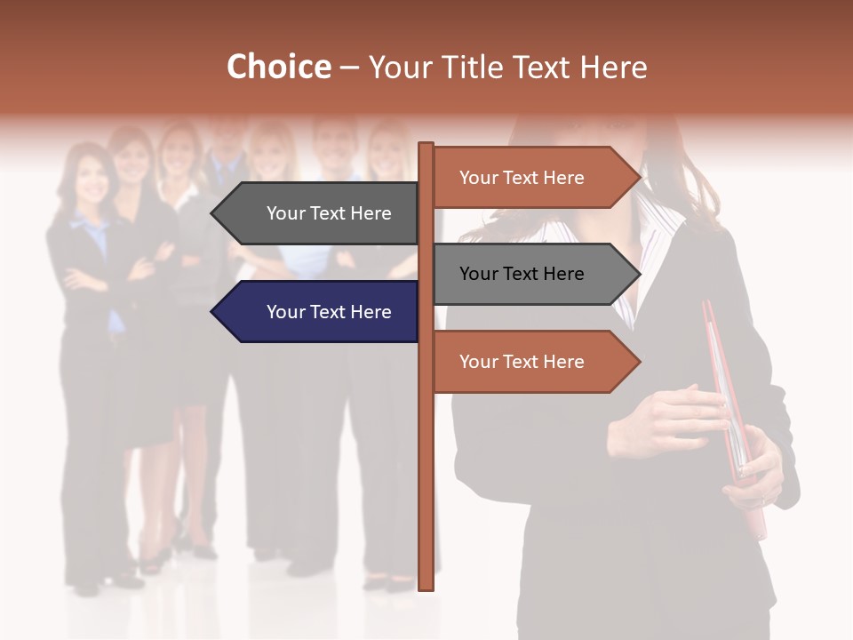 Business Background Success PowerPoint Template