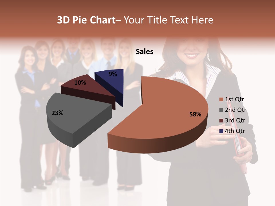 Business Background Success PowerPoint Template
