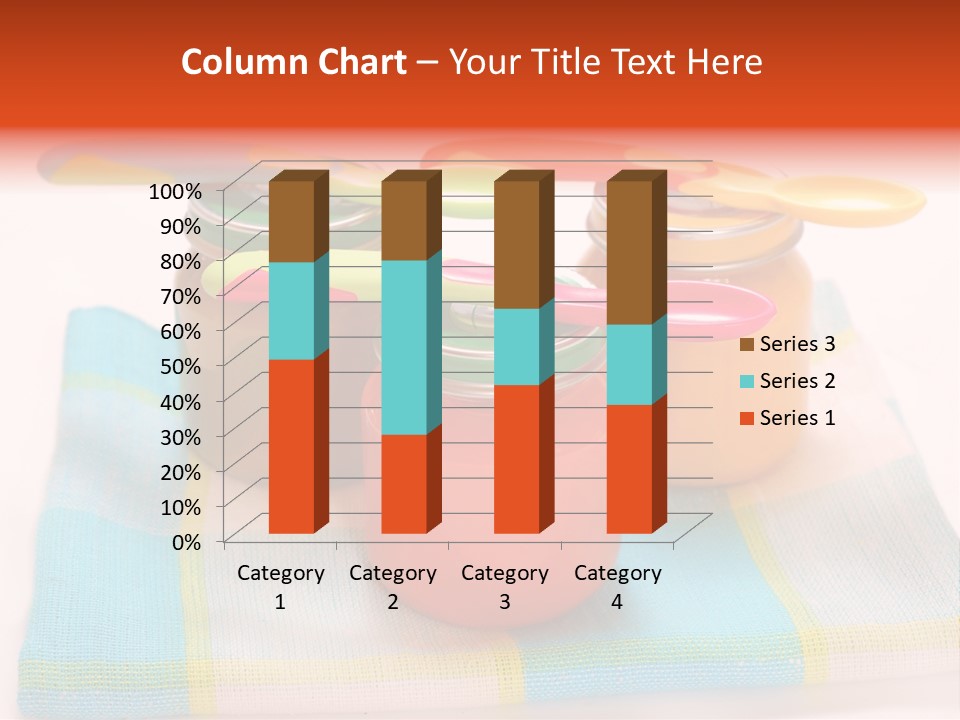 Container Glass Healthy PowerPoint Template
