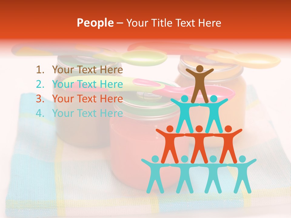 Container Glass Healthy PowerPoint Template