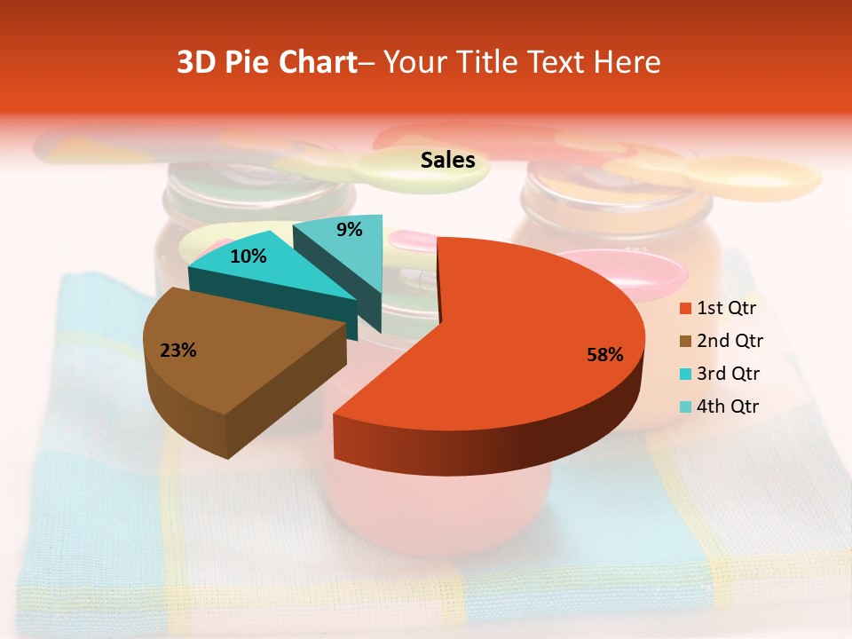 Container Glass Healthy PowerPoint Template