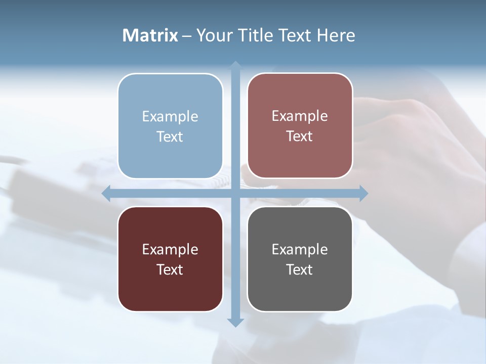 Occupation Connection Busy PowerPoint Template