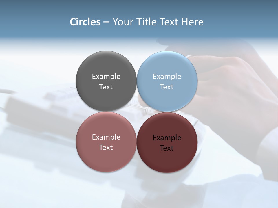 Occupation Connection Busy PowerPoint Template