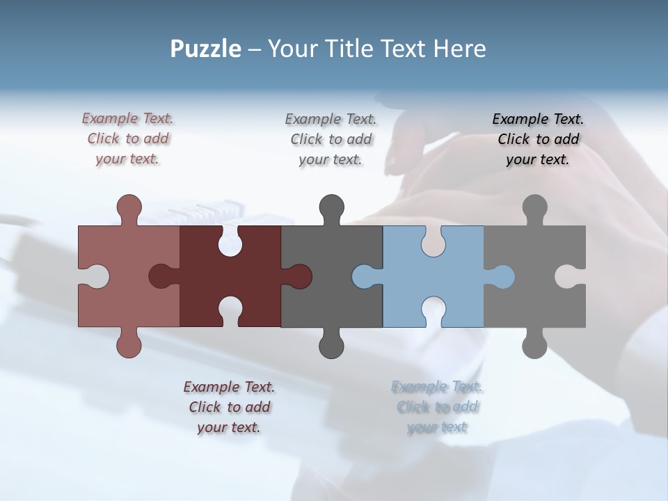 Occupation Connection Busy PowerPoint Template