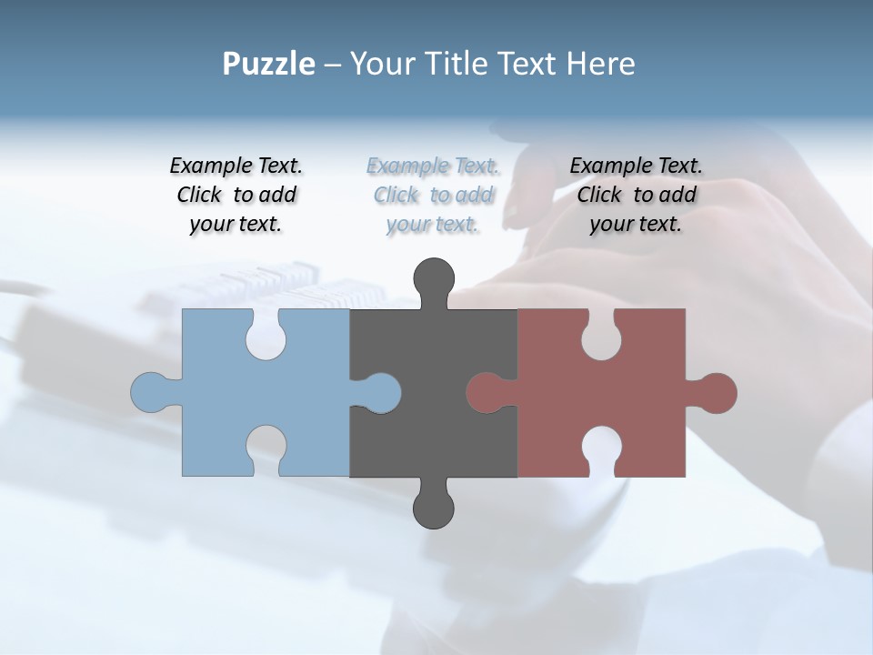 Occupation Connection Busy PowerPoint Template