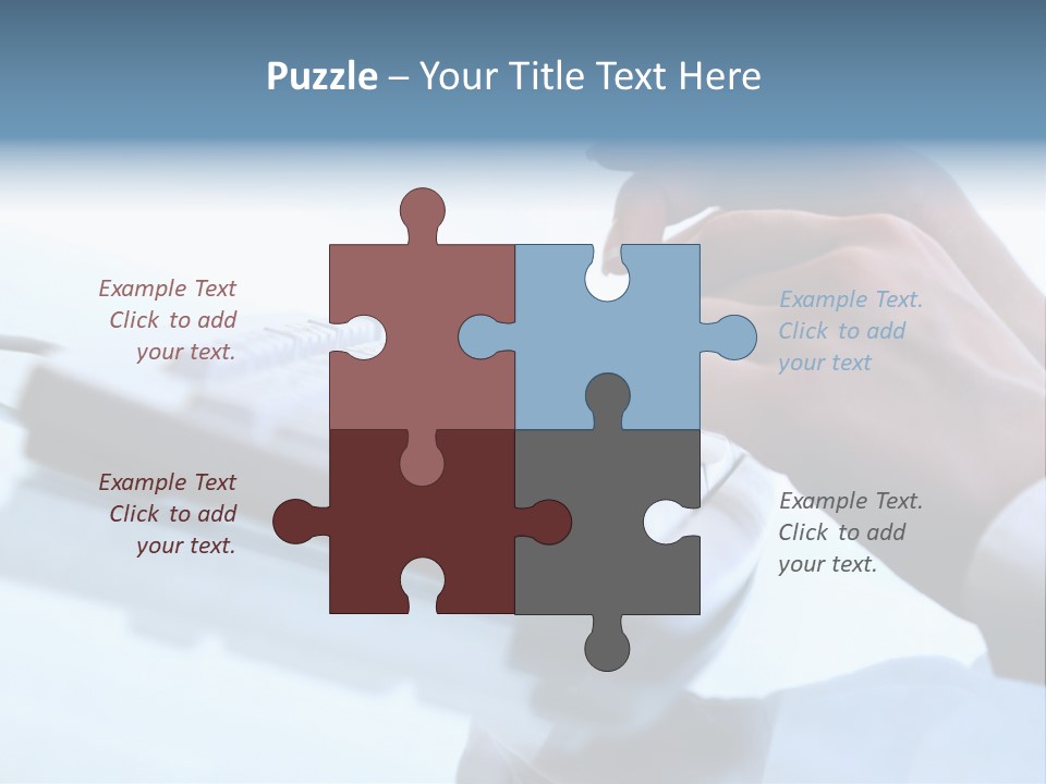 Occupation Connection Busy PowerPoint Template