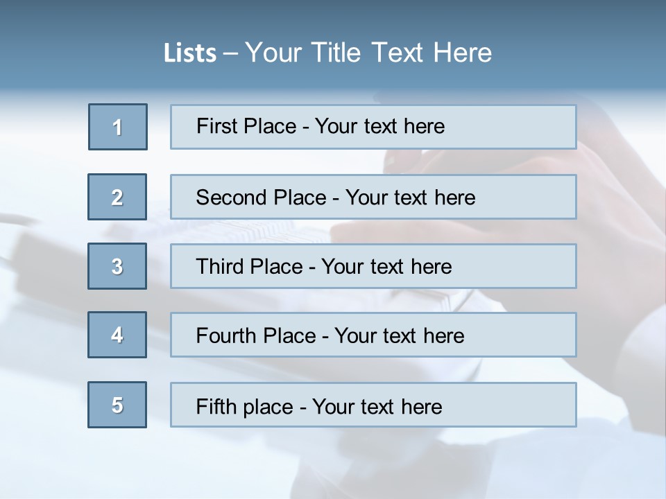 Occupation Connection Busy PowerPoint Template