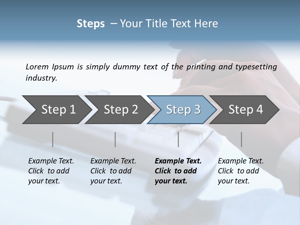Occupation Connection Busy PowerPoint Template