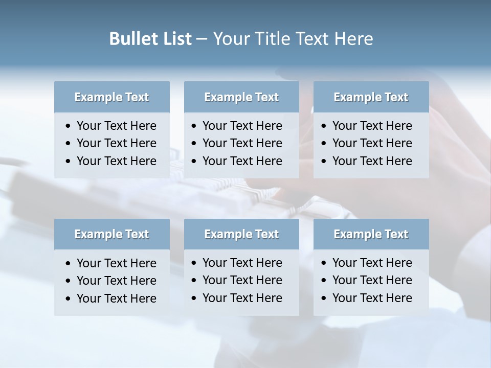 Occupation Connection Busy PowerPoint Template