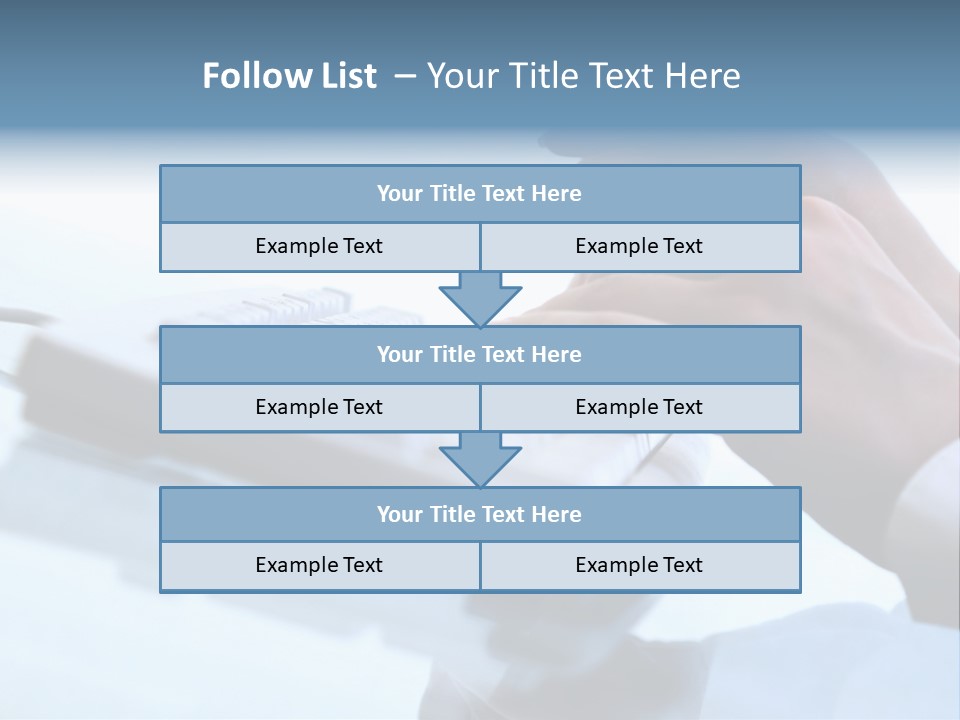 Occupation Connection Busy PowerPoint Template