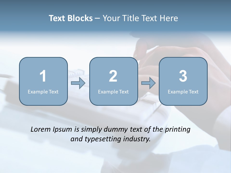 Occupation Connection Busy PowerPoint Template