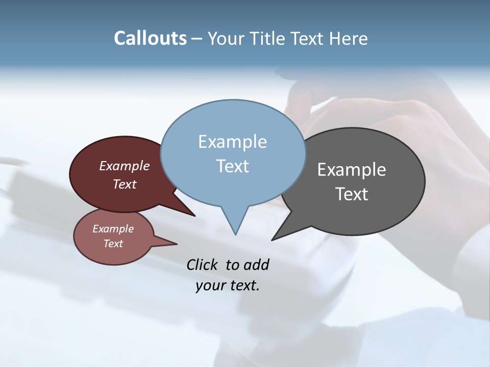 Occupation Connection Busy PowerPoint Template