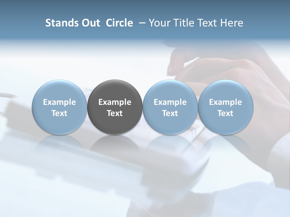 Occupation Connection Busy PowerPoint Template