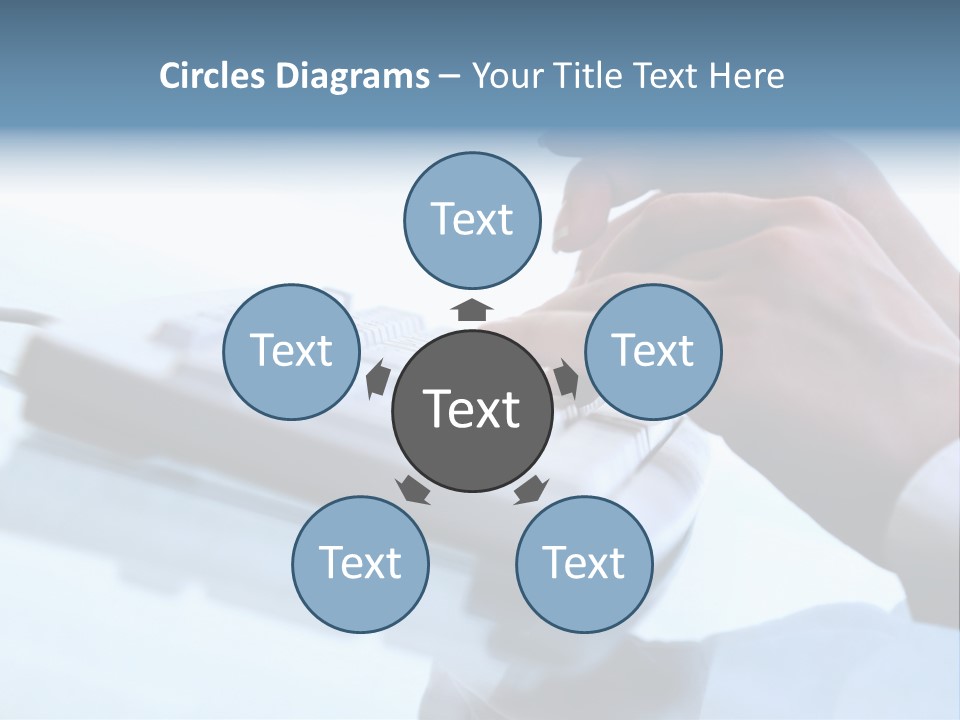 Occupation Connection Busy PowerPoint Template