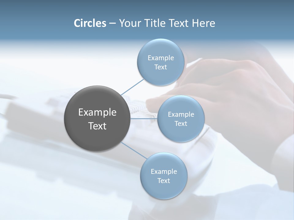 Occupation Connection Busy PowerPoint Template