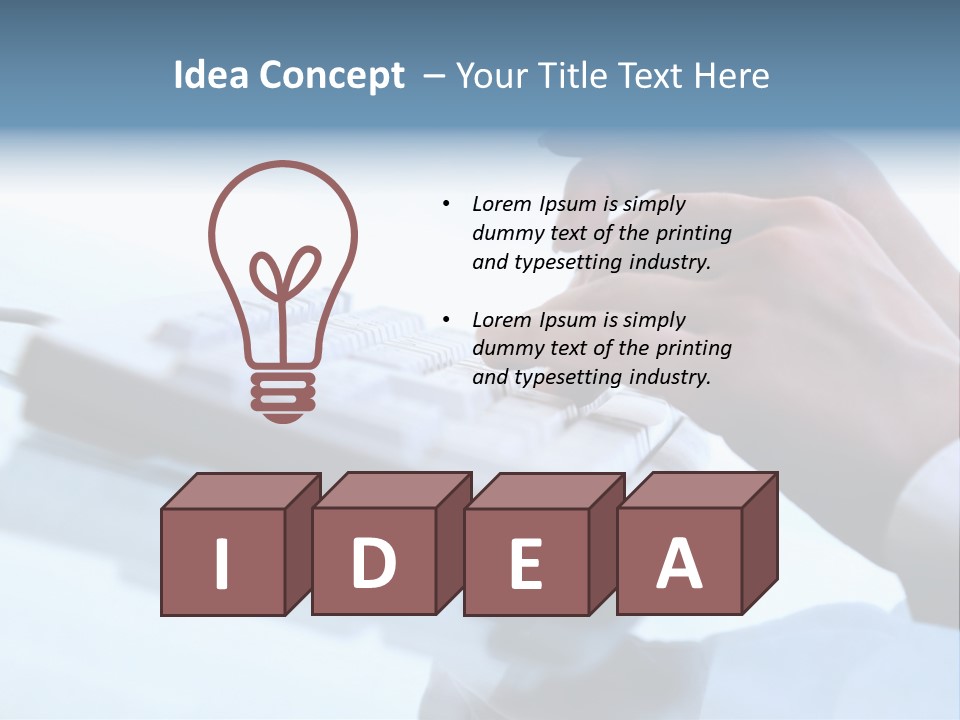 Occupation Connection Busy PowerPoint Template