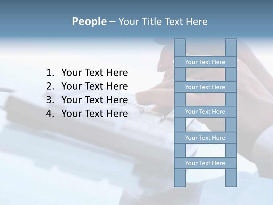 Occupation Connection Busy PowerPoint Template