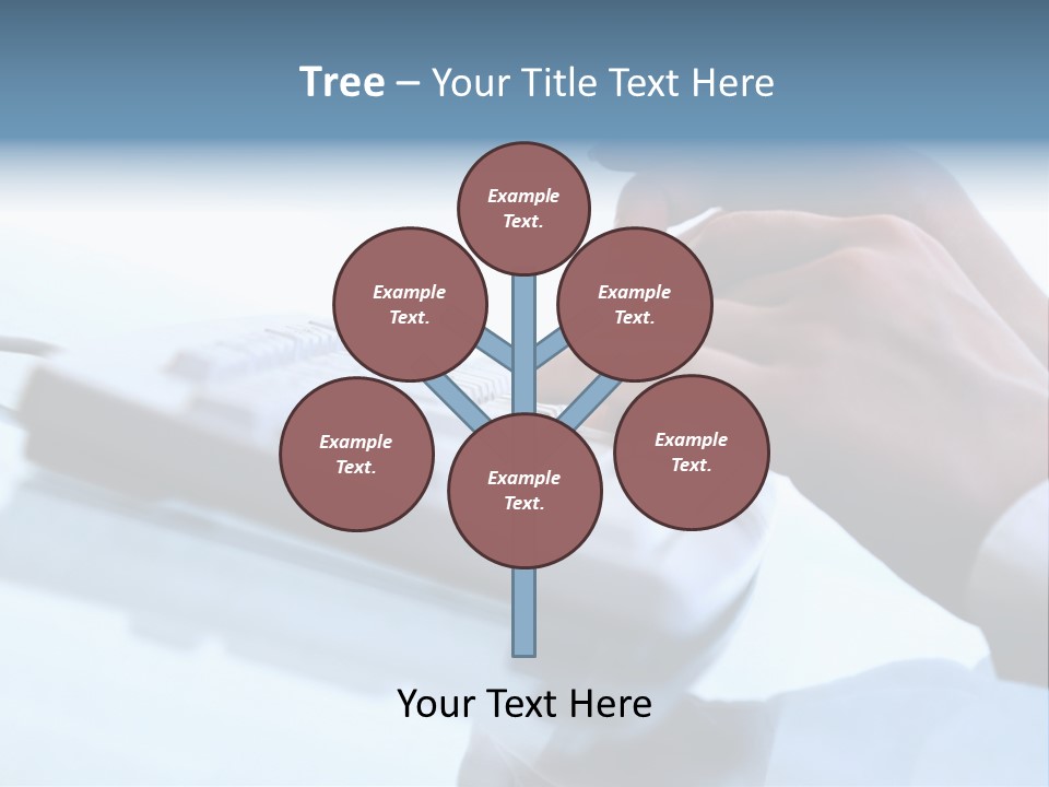 Occupation Connection Busy PowerPoint Template