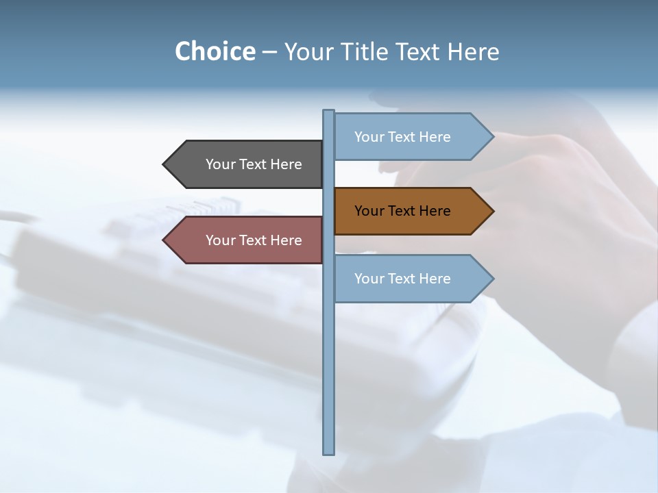Occupation Connection Busy PowerPoint Template