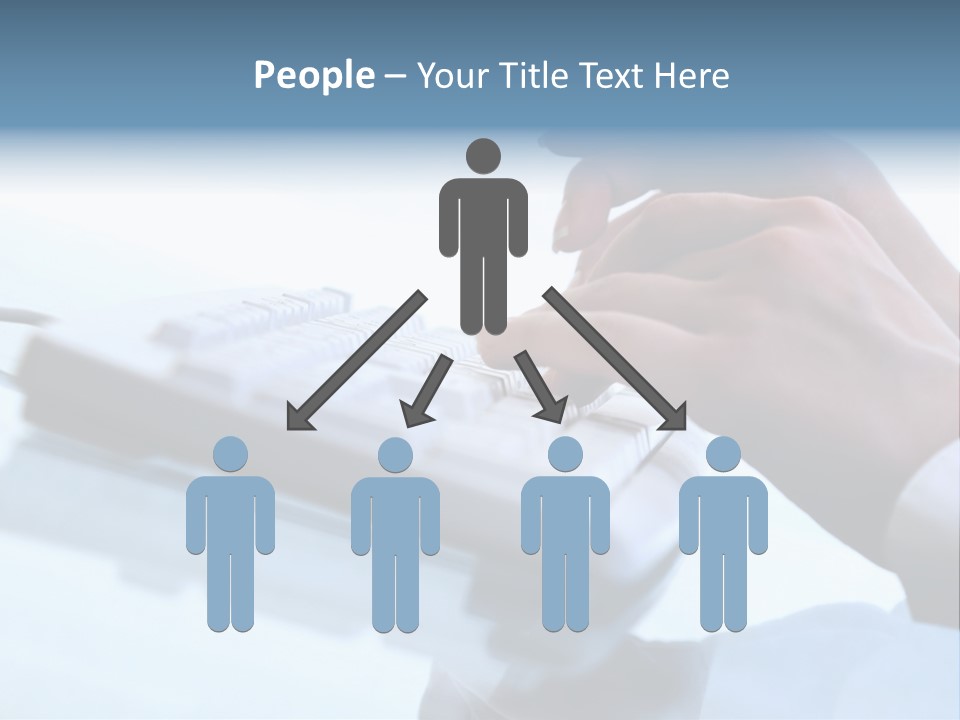 Occupation Connection Busy PowerPoint Template