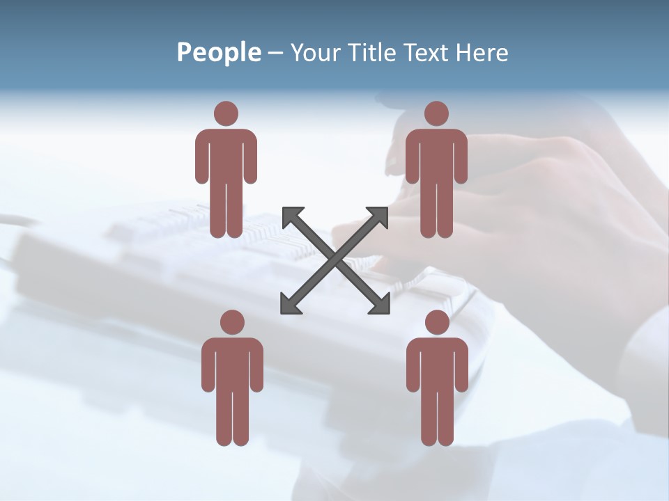 Occupation Connection Busy PowerPoint Template