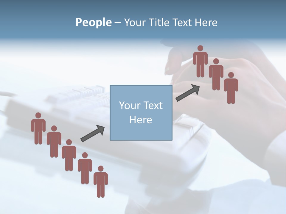 Occupation Connection Busy PowerPoint Template