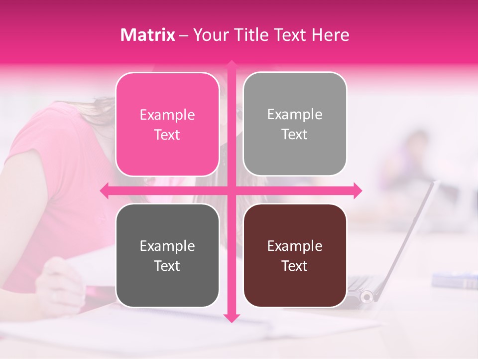 Person Sitting Internet PowerPoint Template