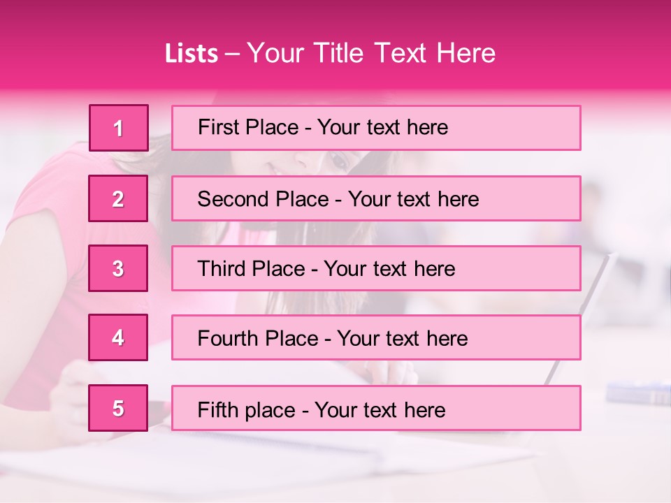 Person Sitting Internet PowerPoint Template