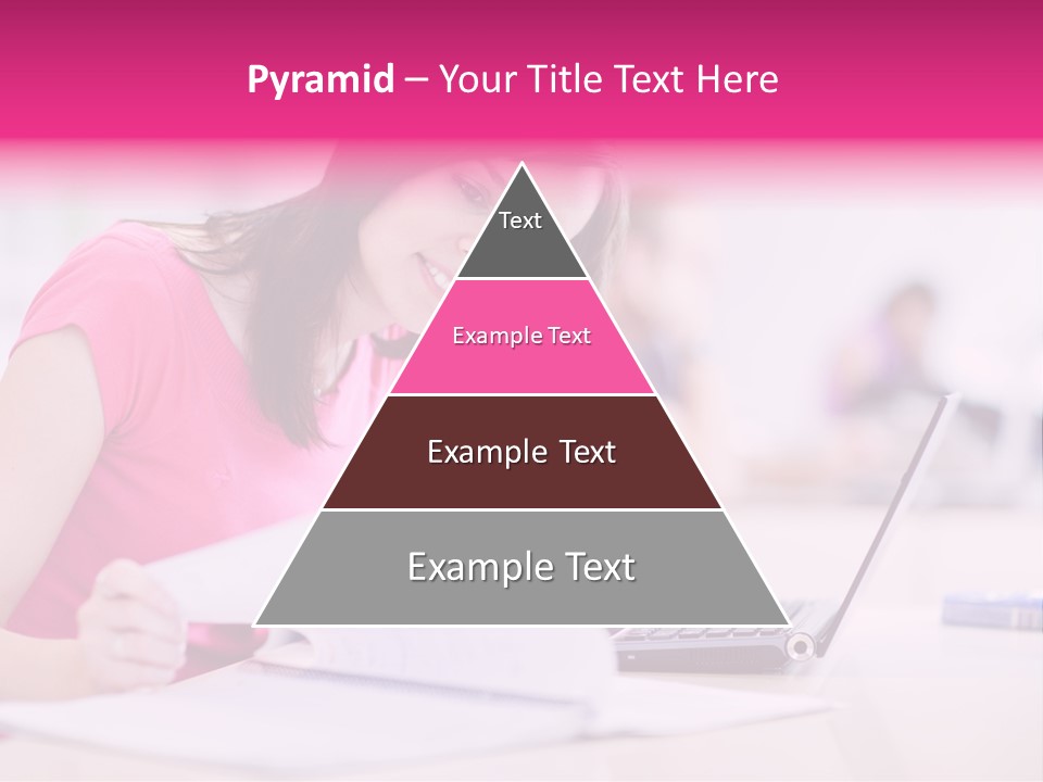 Person Sitting Internet PowerPoint Template