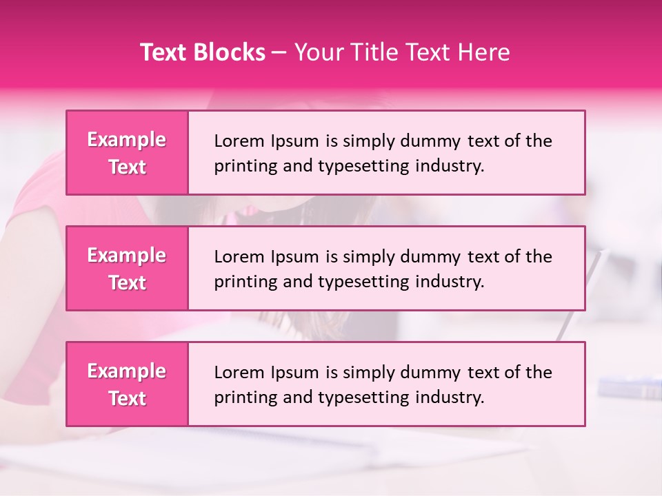 Person Sitting Internet PowerPoint Template