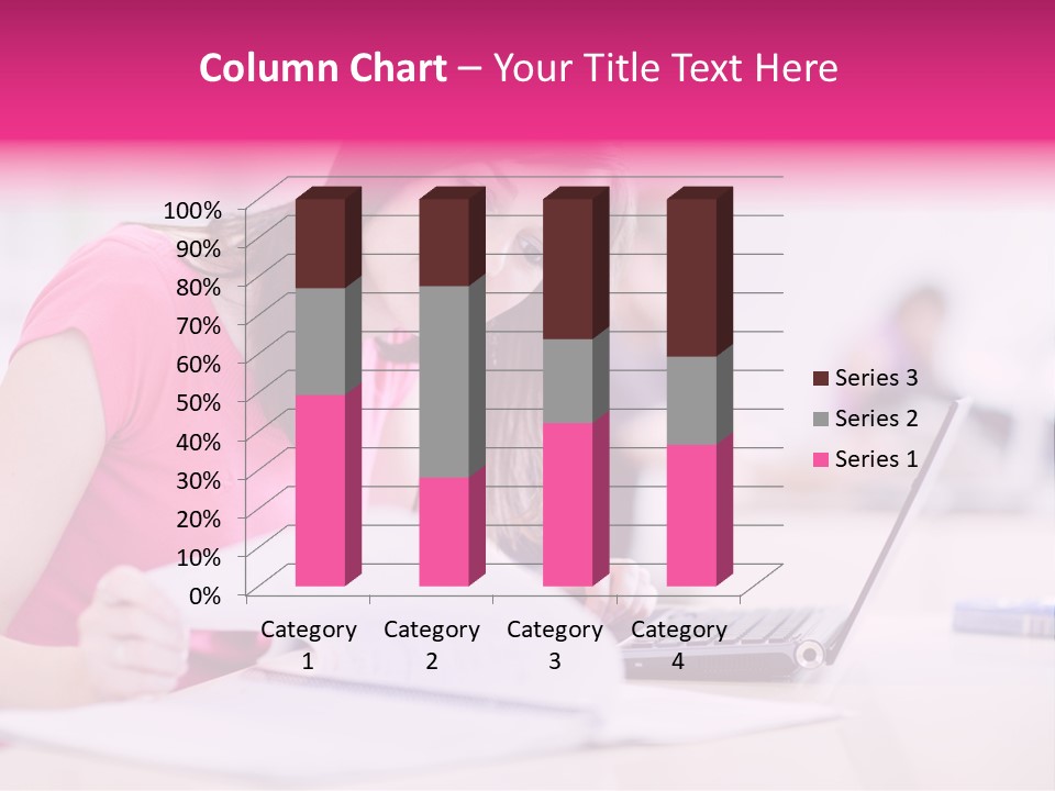 Person Sitting Internet PowerPoint Template