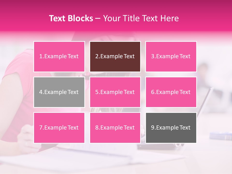 Person Sitting Internet PowerPoint Template