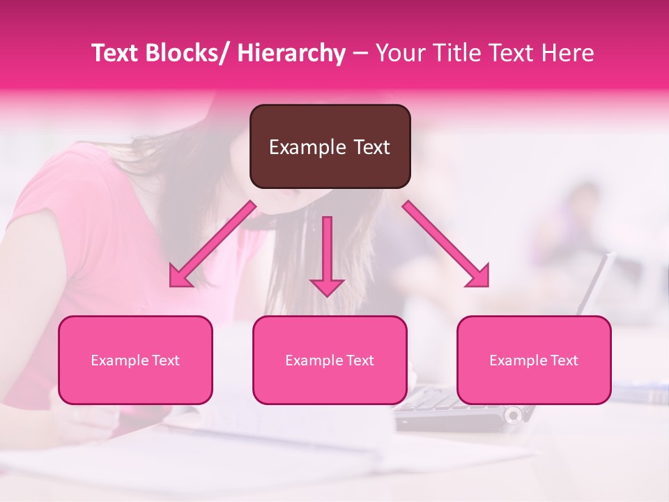 Person Sitting Internet PowerPoint Template