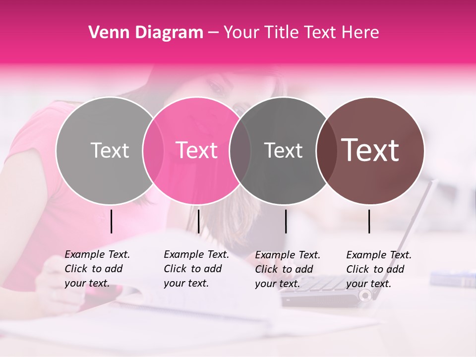 Person Sitting Internet PowerPoint Template
