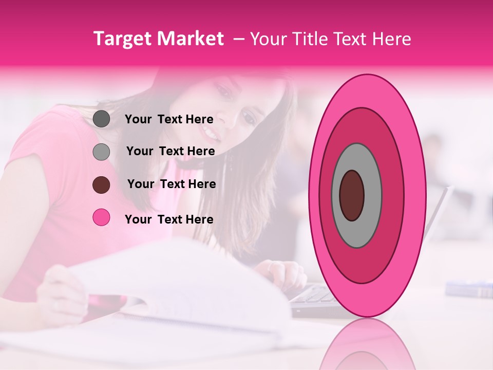 Person Sitting Internet PowerPoint Template