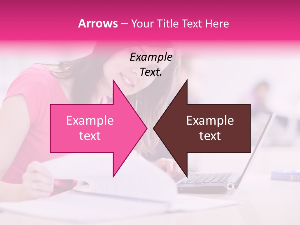 Person Sitting Internet PowerPoint Template